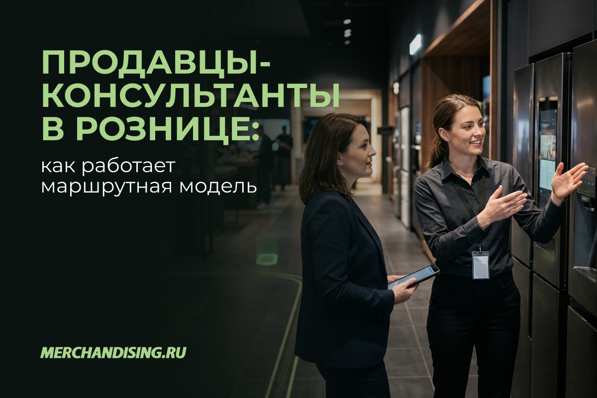 Маршрутные продавцы-консультанты: один специалист на несколько магазинов