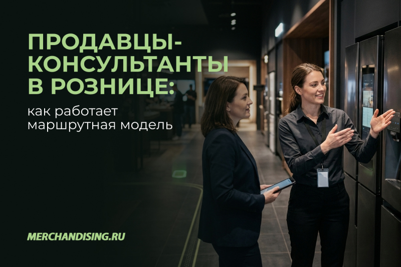 Маршрутные продавцы-консультанты: один специалист на несколько магазинов